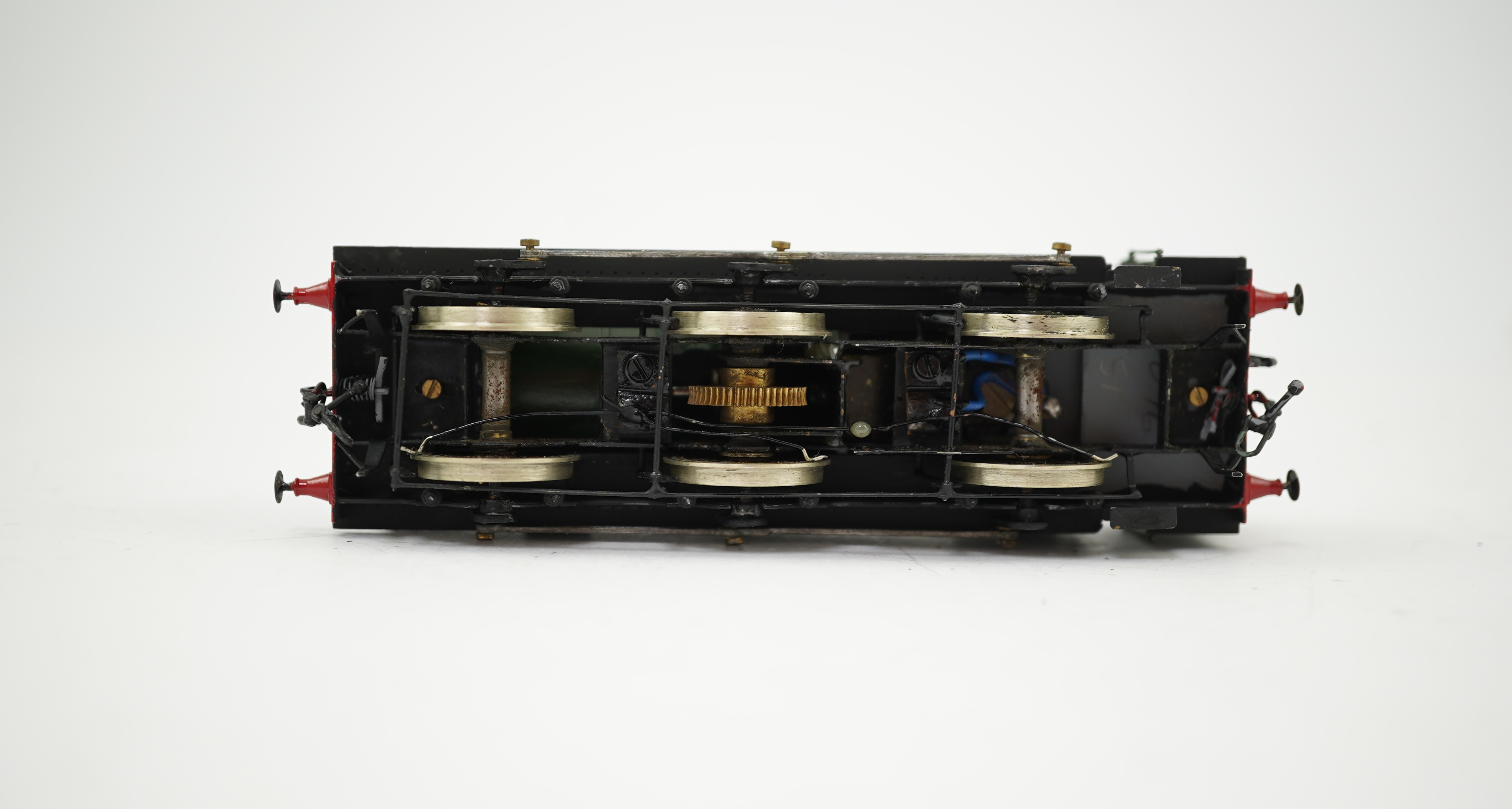Three 00 gauge brass and white metal kit built GWR saddle tank locomotives; a 1361 class 0-6-0ST, 1362, together with an 850 class 0-6-0ST, 851, and a 727 class 0-6-0ST, 727, constructed, painted and lined to a high stan